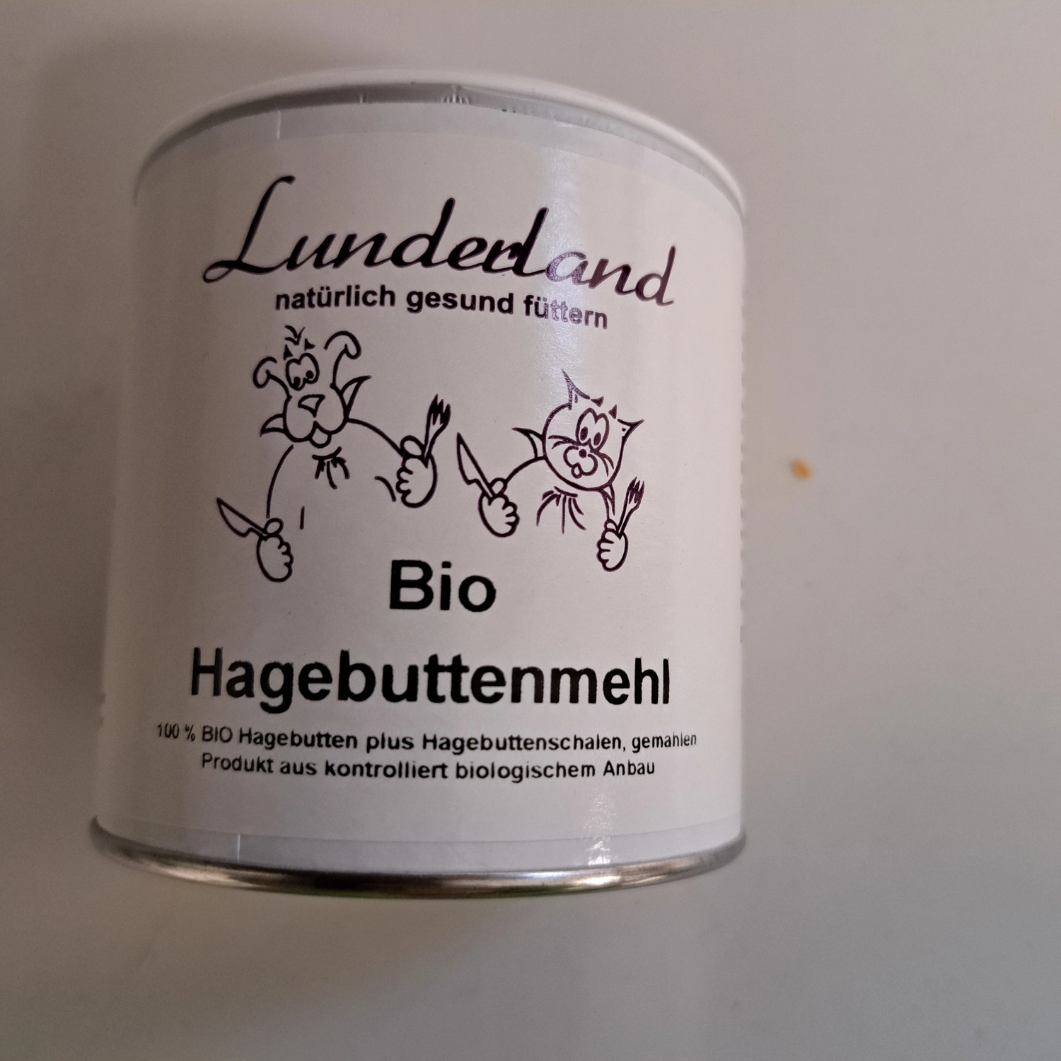 Canarius, Hundefutterpackung